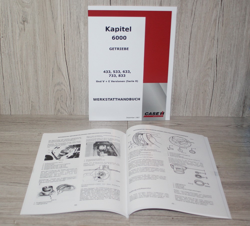 Werkstatthandbuch IHC Motor D-155 und D-179 WHB 
